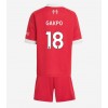 Baby Fußballbekleidung Liverpool Cody Gakpo #18 Heimtrikot 2025-26 Kurzarm (+ kurze hosen)